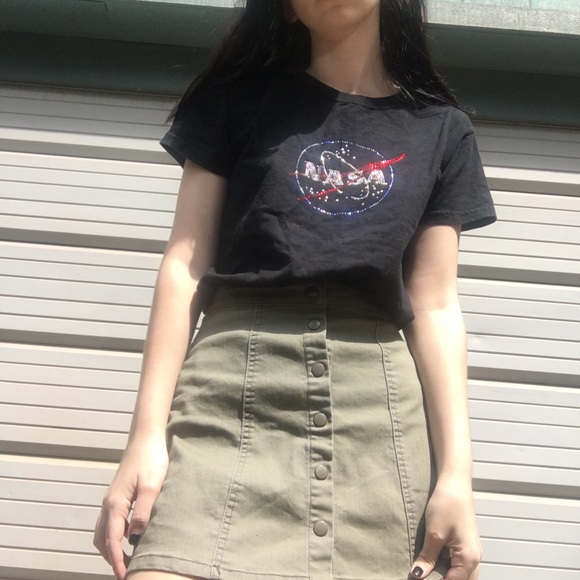 Rhinestone NASA Tee - Picture 2 of 4
